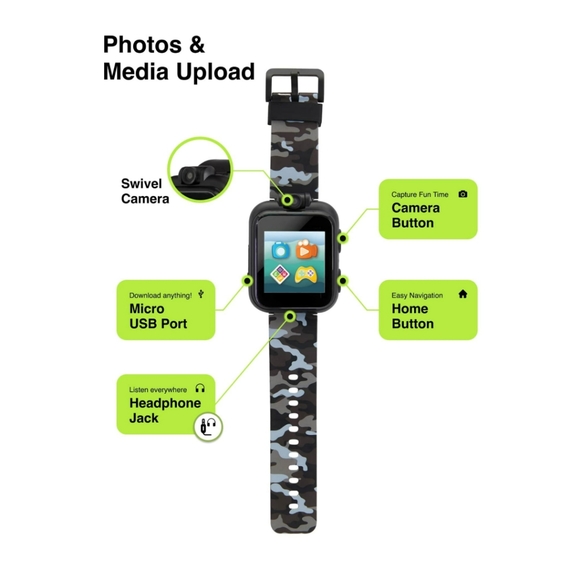 ✨🆕✨ iTech Junior Kids Smartwatch and Earbuds Set - Picture 4 of 8